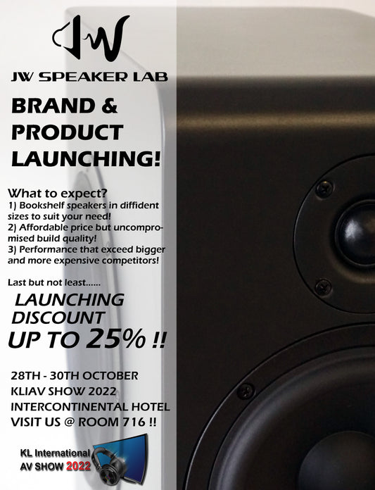 THE OFFICIAL GRAND LAUNCHING OF JW SPEAKER LAB!!