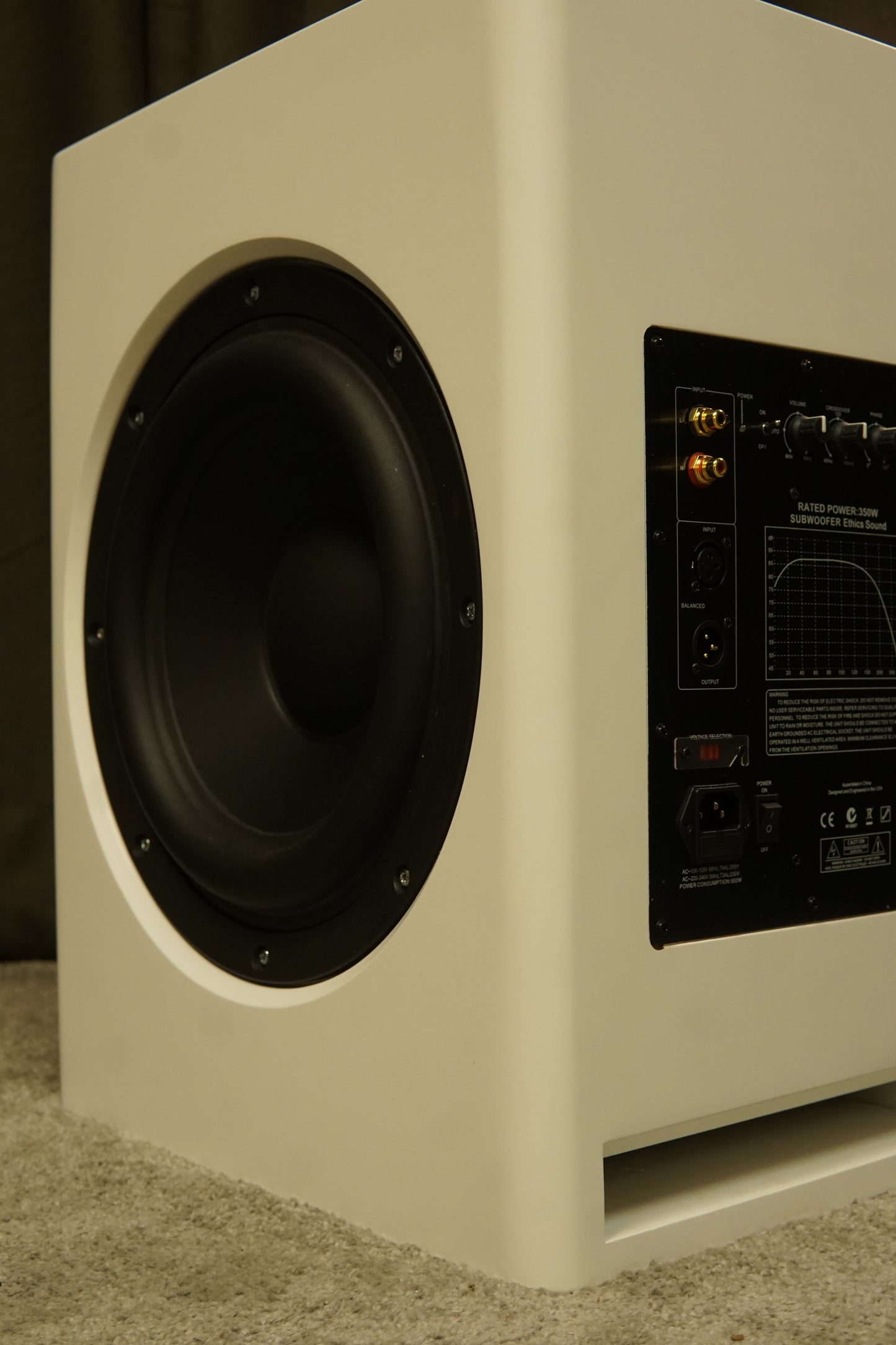 HT Series - JWSB-340 SW 12" High Excursion vented Subwoofer